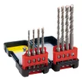 Bosch Accessories Professional 8 pcs SDS Plus-3 Hammer Drill Bit Set (for Concrete, Brick, Hard Stone, Ø 5-12 mm, 10mm Shank, Accessories for Rotary Hammer Drills)