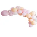 Ginger Ray Hen Party Rose Gold Balloon Arch DIY No Helium 60 Pack, Pink