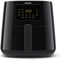 Philips Essential Connected XL 2.65lb/6.2L Capacity Digital Airfryer with Rapid Air Technology, Wi-Fi Connected (Kitchen+ App), Alexa Compatible, Black- HD9280/91, Compact