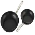Le Creuset Toughened Nonstick PRO Cookware Set, 2 pc. (8" & 10" Fry Pan),Gray