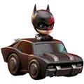 Hot Toys The Batman - Batman and Batmobile Cosbaby Figure Set, 12.5 cm Height