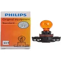 Philips 12188NA Turn Signal Light Bulb with Socket, 24 Watt