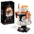 LEGO® Star Wars™ Clone Commander Cody™ Helmet 75350 Building Kit for Adults; Collectible, Brick-Built Memorabilia for Display; Fun Toy Set for Fans