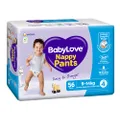 BabyLove Nappy Pants Size 4 (9-14kg) | 112 Pieces (2 X 56 pack)