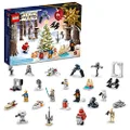 LEGO Star Wars 2022 Advent Calendar 75340 Building Toy Set for Kids, Boys and Girls, Ages 6+, 8 Characters and 16 Mini Builds (329 Pieces),(6378943)