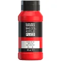 Liquitex Basics Acrylic Fluid Paint, 118 ml, Fluorescent Red S2