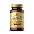 Solgar - Vitamin D3 Cholecalciferol 5000 IU - 100 Softgels