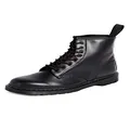 Dr. Martens Unisex 1460 Mono Smooth Leather Lace Up Boots, Black Greasy, 6 Women/5 Men