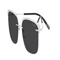 Silhouette TITAN ACCENT SHADES 8718 Ruthenium/Dark Grey one size fits all men Sunglasses