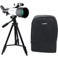 SVBONY SV501P Astronomy Telescopes for Adults, 70mm Aperture 400mm Astronomy Refractor Telescope, with Adjustable Aluminum Alloy Tripod and Portable Backpack，Suitable for Beginners and Kids