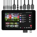 YOLOLIV YoloBox Pro,All-in-one Portable Multi-Cam Live Streaming Studio Monitor Encoder Recorder Switcher