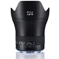 ZEISS Milvus 18mm f/2.8 Full Frame Camera Lens for Canon EF-Mount ZE, Black