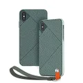 Moshi Altra Slim Hardshell Case with Strap for iPhone Xs Max - Green