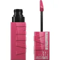 Maybelline Super Stay Vinyl Ink Longwear No-Budge Liquid Lipcolor, Highly Pigmented Color and Instant Shine, Coy, COY, 0.14 fl oz
