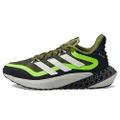 adidas 4DFWD Pulse 2.0 Shoes Kids', Focus Olive/Zero Metalic/Solar Green, 6 US