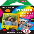 Instax Fujifilm Mini Film, Rainbow (10 Pack)