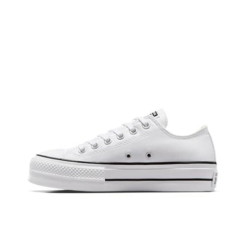 Converse Chuck Taylor All Star Lift Women's Sneakers, White/Black/White, 8 US