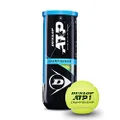 Dunlop Tennis Ball ATP Championship – for Clay, Hard Court and Grass (1 x 3 Pet)