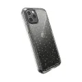 Speck Gemshell Glitter iPhone 11 Pro Case, Clear with Gold Glitter/Clear