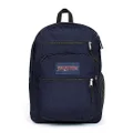JANSPORT Unisex Big Student Backpack (pack of 1), Navy, 43,5 x 32,5 x 19 cm, Big Student