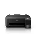 Epson EcoTank ET-1810 Refillable Colour Inkjet Printer (DIN A4, WiFi, USB 2.0) Large Ink Tank, 12 GB, High Yield, Low Page Cost, Black