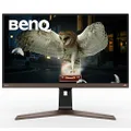 BenQ EW2880U Premium Monitor 28" 4K UHD w/Remote Control | IPS | HDRi | P3 Color | Eye-Care Tech | Anti-Glare | Height, Swivel & Tilt Screen | 2 x 3w Speakers | DisplayPort | HDMI | USB-C (60W),Black