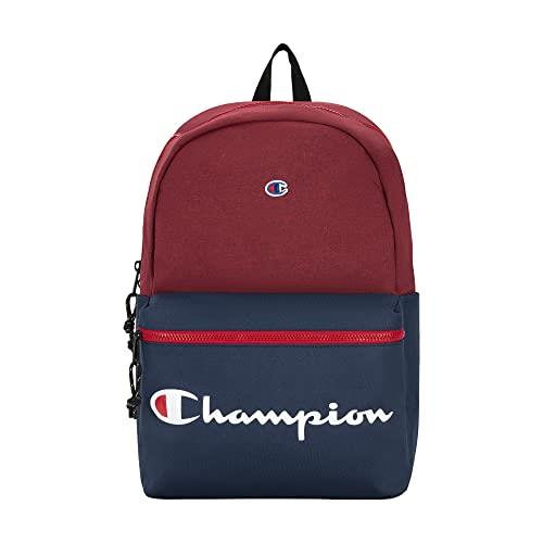 Champion Manuscript Backpack, Cranberry/Navy, One size