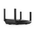 Linksys Hydra Pro 6E Tri‑Band WiFi 6E Mesh Router - Wireless Gaming 8-Stream Router, 6 GHz Band for 8K Streaming, Up to 6.6 Gbps Speed, 2700 sq. ft Coverage, 55+ Devices, Works with Velop Mesh System
