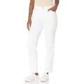 Gloria Vanderbilt Women's Amanda Classic High Rise Tapered Jean, Vintage White, 18 Regular