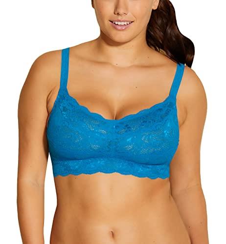 Cosabella Women's Say Never Curvy Sweetie Bralette, Udaipur Blue, Large