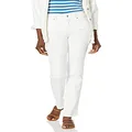 NYDJ Women's Marilyn Straight Denim Jeans, Optic White, 0