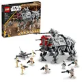 LEGO Star Wars at-TE Walker 75337 Toy Building Set; Fun Gift for Kids Aged 9 and Up; Features Commander Cody, a 212th Clone Gunner, 3 212th Clone Troopers and 3 Battle Droids (1,082 Pieces)