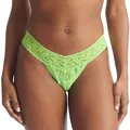 hanky panky Signature Lace Low Rise Thong (4911P),Lush Green, Lush Green, One size