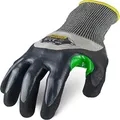 Ironclad Knit A2 HPPE Sandy Nitrile Touch Gloves, XX-Large, Black/Gray