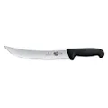 Victorinox Fibrox Curved Wide Blade Cimeter Knife, Black, 5.7303.25