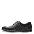 Clarks Mens Cotrell Walk, Black Oily Leather, 12 US