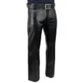 Milwaukee Leather LKM5790 Men's Black Classic 5 Pocket Leather Pants - 38