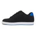DC Shoes Mens Low-Top Sneakers Skate, Black Royal, 9.5 US