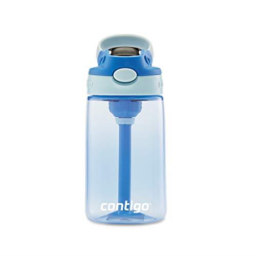 Contigo Kids Autospout Water Bottle, Blue, 414 ml Capacity