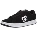 DC Men's Striker Skate Shoe, Black/White, 11.5