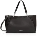Calvin Klein Reyna North/South Tote, Black/Silver, One Size