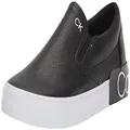 Calvin Klein Men's Ryor Boots, Black Tumbled Leather 004, 10