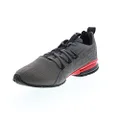 PUMA Men's Axelion Nxt Camo Running Sneakers, Castlerock-high Risk Red, US 11.5
