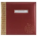 MCS MBI 13.5x12.5 School Memories Scrapbook Album with 12x12 Inch Pages with Signature Opening (850010)