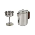 Stansport Stainless Steel Percolater 9-Cup Coffee Pot