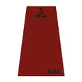 STAG YOGA MANTRA PLAIN RED MAT WITH BAG - Red, 8MM