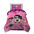 Franco Kids Bedding Super Soft Comforter and Sheet Set, 4 Piece Twin Size, LOL Surprise