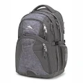 High Sierra Swerve Laptop Backpack, 19 x 13 x 7.75-Inch, Slate/Woolly Weave