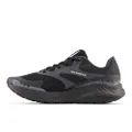 New Balance Men's Dynasoft Nitrel V5 Trail Running Shoe, Black/Black, 9 US