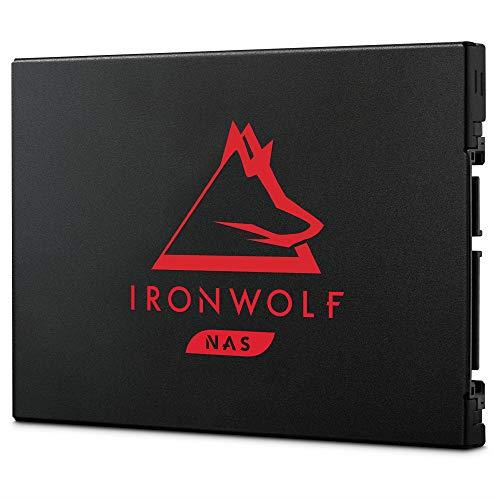 Seagate IronWolf 125 Solid State Drive 4TB NAS Internal Solid State Drive, Black, 2.5-Inch